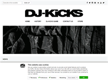 Tablet Screenshot of dj-kicks.com